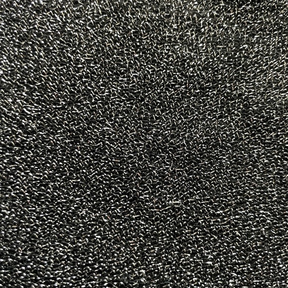 H&M Silver Sparkly Mock Neck Bodysuit • Sleeveless Party Top • Size M - Picture 3 of 5